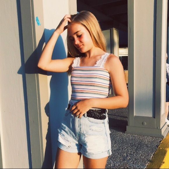 Tops - American eagle tube top